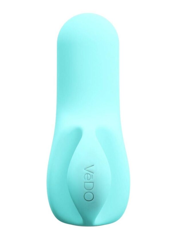 VeDO Nea Rechargeable Silicone Bullet Vibrator - Tease Me Turquoise - Image 2