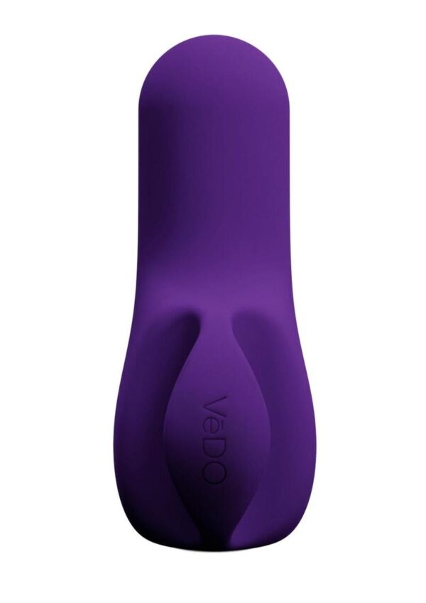 VeDO Nea Rechargeable Silicone Bullet Vibrator - Deep Purple - Image 2