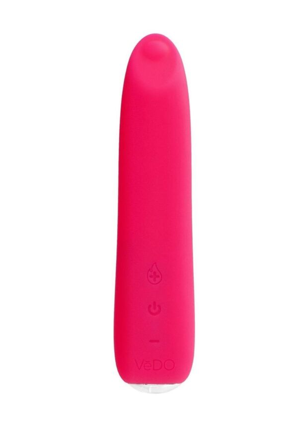 VeDO Boom Rechargeable Silicone Ultra Warming Vibrator - Pink - Image 2