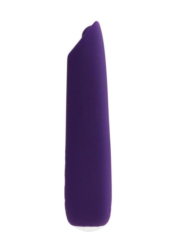 VeDO Boom Rechargeable Silicone Ultra Warming Vibrator - Purple - Image 3