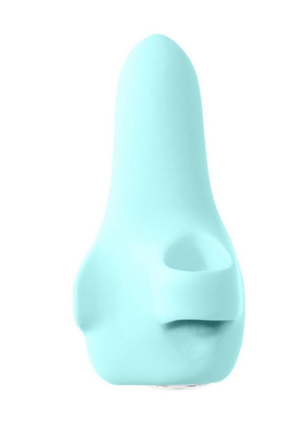 VeDO Fini Rechargeable Silicone Bullet Vibrator - Turquoise - Image 3
