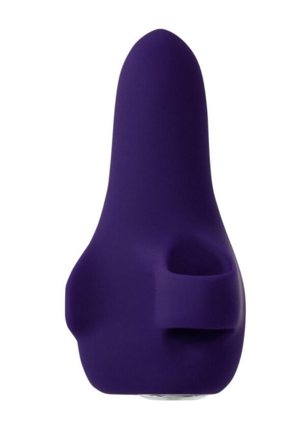 VeDo Fini Rechargeable Silicone Bullet Vibrator - Purple - Image 3