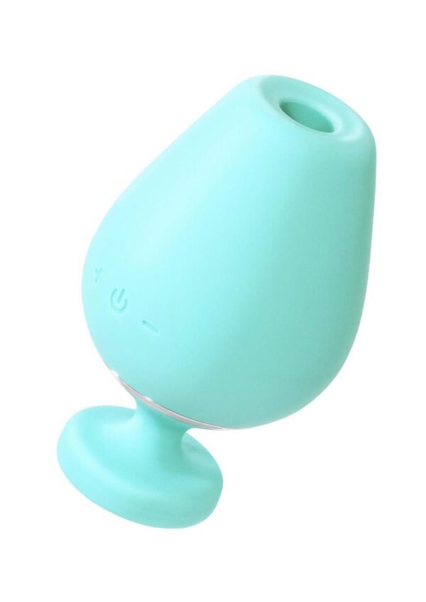 VeDo Vino Silicone Rechargeable Sonic Clitoral Vibrator - Turquoise - Image 3