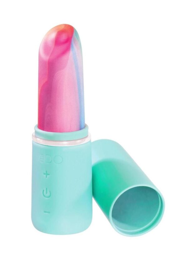 VeDO Retro Silicone Rechargeable Bullet - Turquoise - Image 3