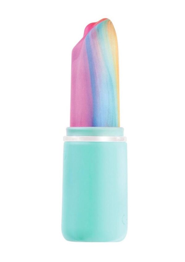 VeDO Retro Silicone Rechargeable Bullet - Turquoise - Image 4