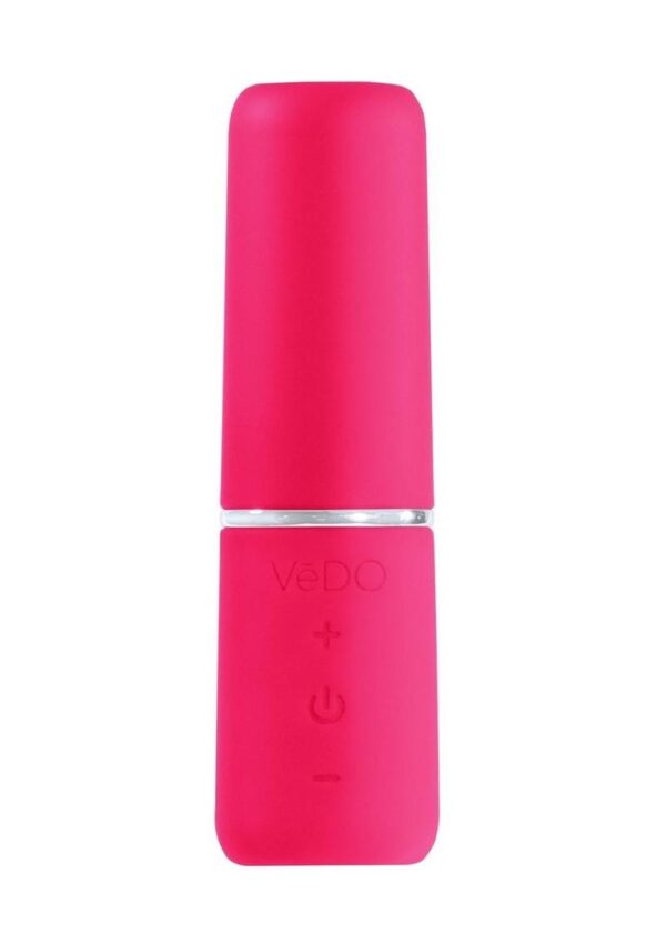 VeDO Retro Silicone Rechargeable Bullet - Pink - Image 2