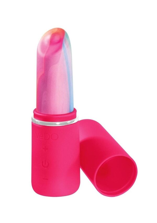 VeDO Retro Silicone Rechargeable Bullet - Pink - Image 3