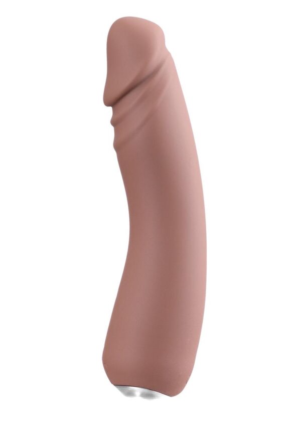 VeDO Rialto Silicone Rechargeable Realistic Vibrator - Caramel - Image 2