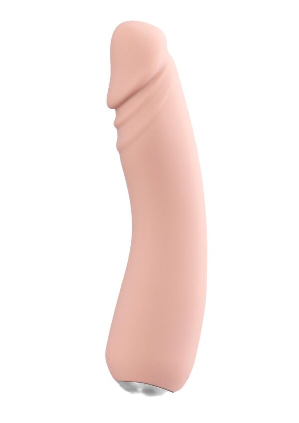 VeDO Rialto Silicone Rechargeable Realistic Vibrator - Vanilla - Image 2
