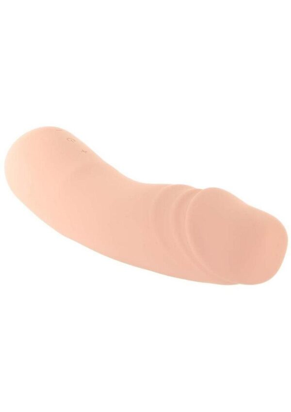 VeDO Rialto Silicone Rechargeable Realistic Vibrator - Vanilla - Image 3