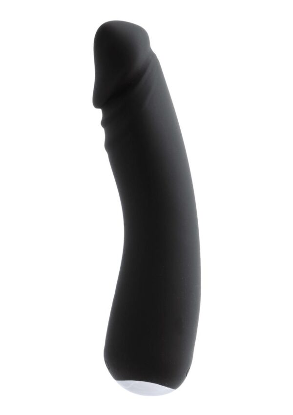 VeDO Rialto Silicone Rechargeable Realistic Vibrator - Black Pearl - Image 2
