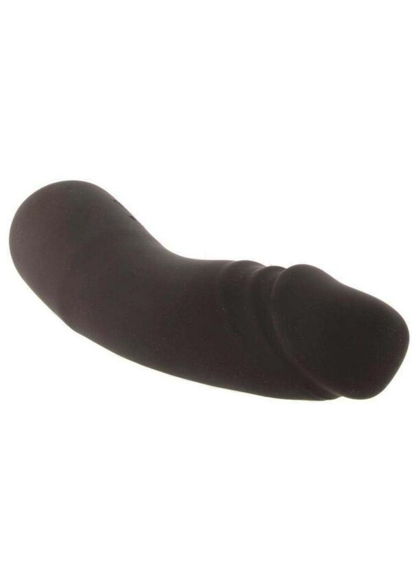 VeDO Rialto Silicone Rechargeable Realistic Vibrator - Black Pearl - Image 3