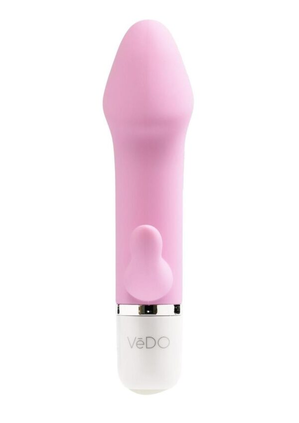 VeDO Eva Silicone Mini Vibrator - Make Me Blush Pink - Image 4