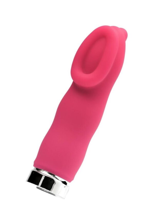 VeDO Luv Plus Rechargeable Silicone Bullet Vibrator - Foxy Pink - Image 3