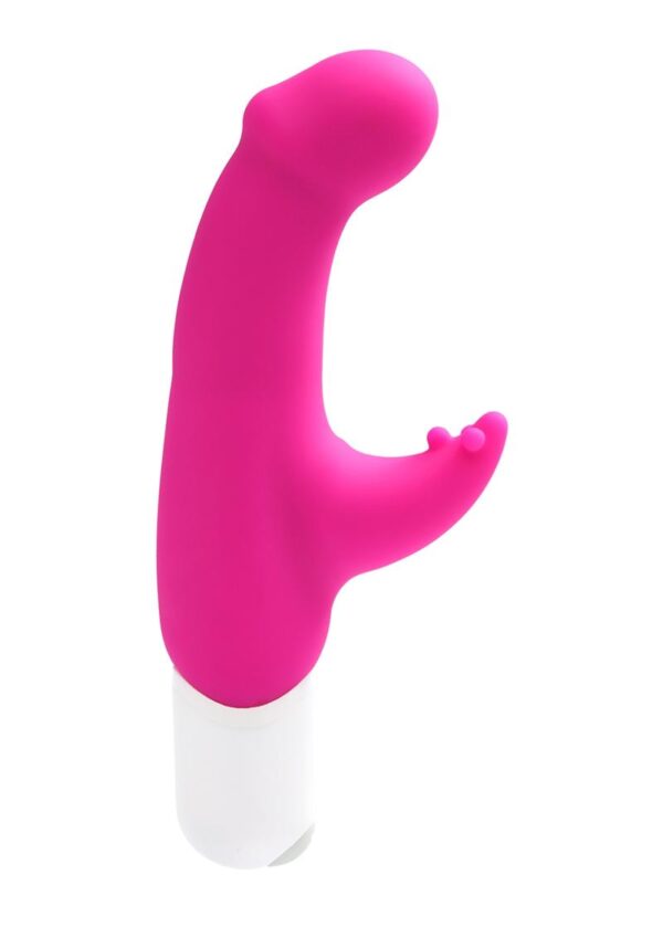 VeDO Joy Silicone Rabbit Vibrator - Hot In Bed Pink - Image 2