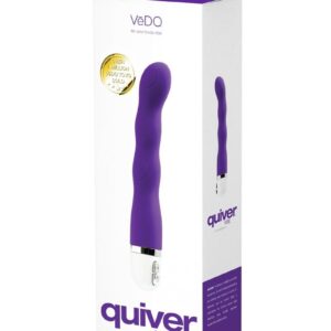 VeDO Quiver Silicone Vibrator - Into You Indigo
