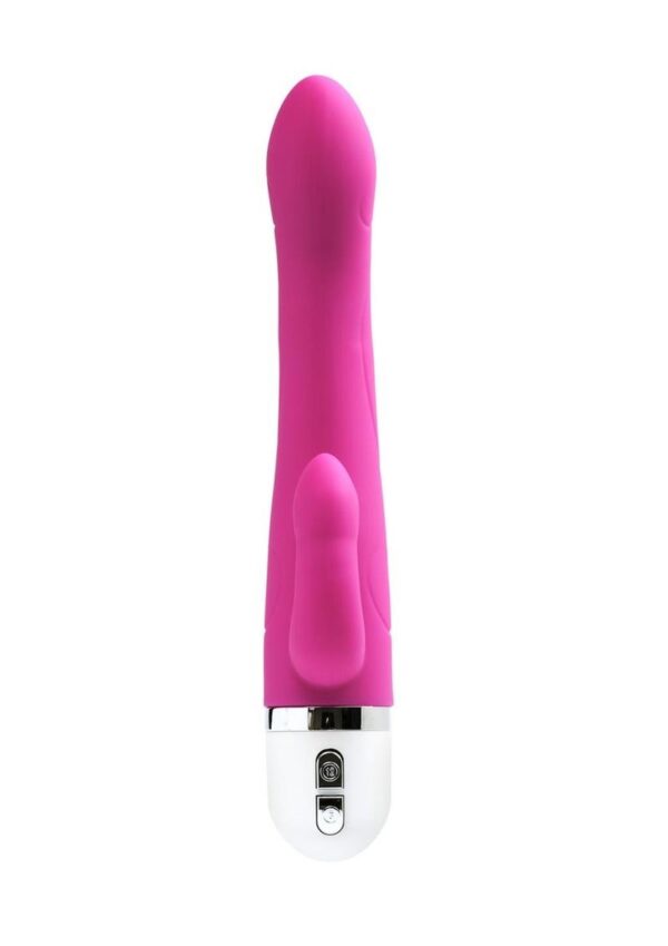 VeDO Wink Silicone Rabbit Vibrator - Hot In Bed Pink - Image 3