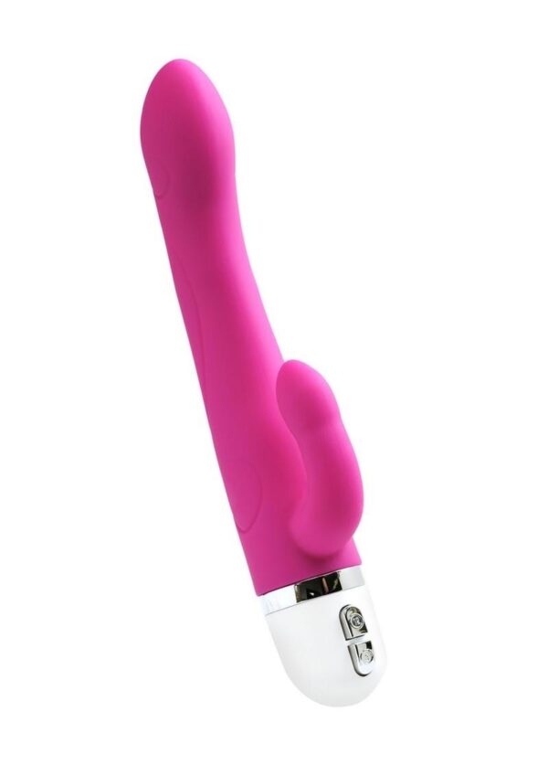 VeDO Wink Silicone Rabbit Vibrator - Hot In Bed Pink - Image 4