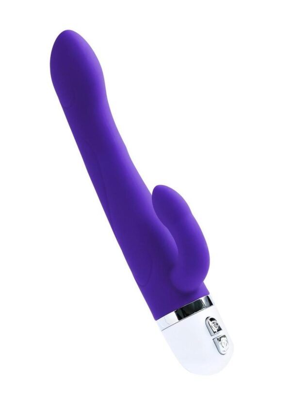VeDO Wink Silicone Rabbit Vibrator - Into You Indigo - Image 4