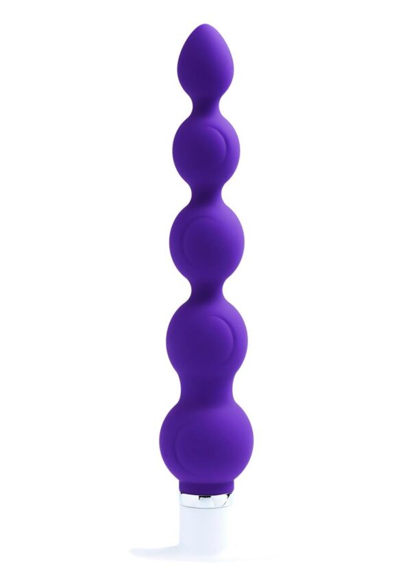 VeDO Quaker Silicone Anal Beads - Into You Indigo - Image 2