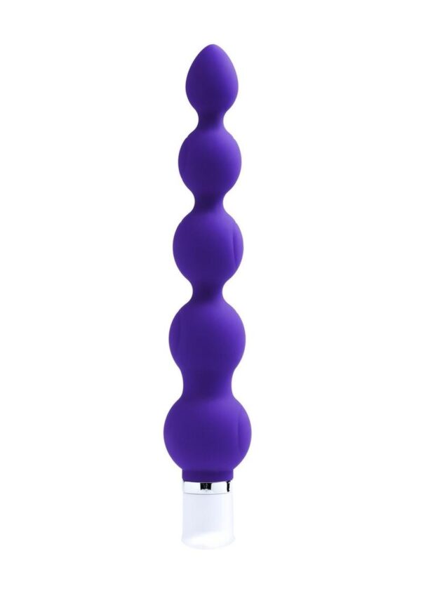 VeDO Quaker Silicone Anal Beads - Into You Indigo - Image 4