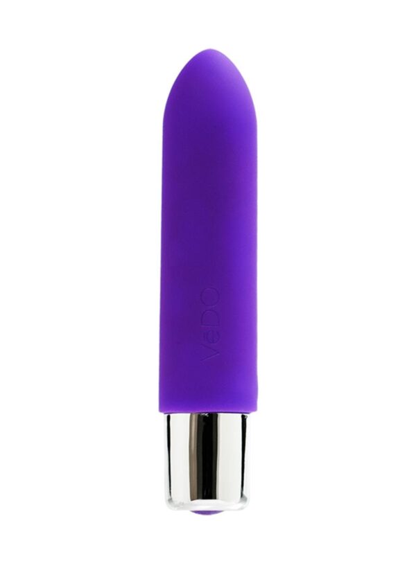 VeDO Bam Mini Rechargeable Silicone Bullet Vibrator - Into You Indigo - Image 2