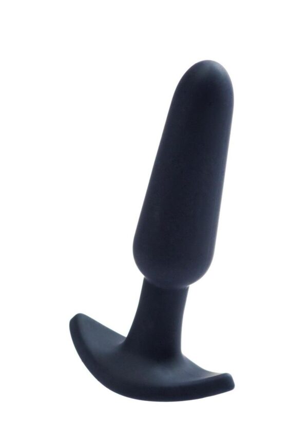 VeDO Bump Rechargeable Silicone Anal Vibrator - Just Black - Image 3