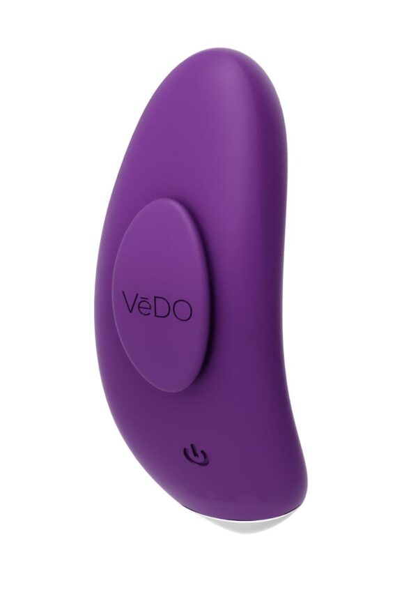 VeDO Niki Rechargeable Silicone Panty Vibe - Deep Purple - Image 2