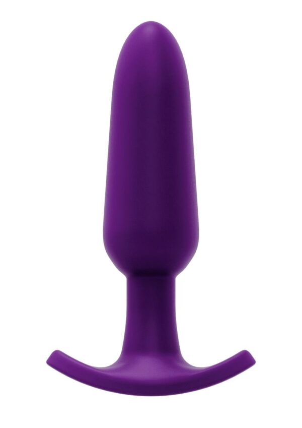 VeDO Bump Plus Rechargeable Silicone Anal Vibrator with Remote Control - Deep Purple - Image 2