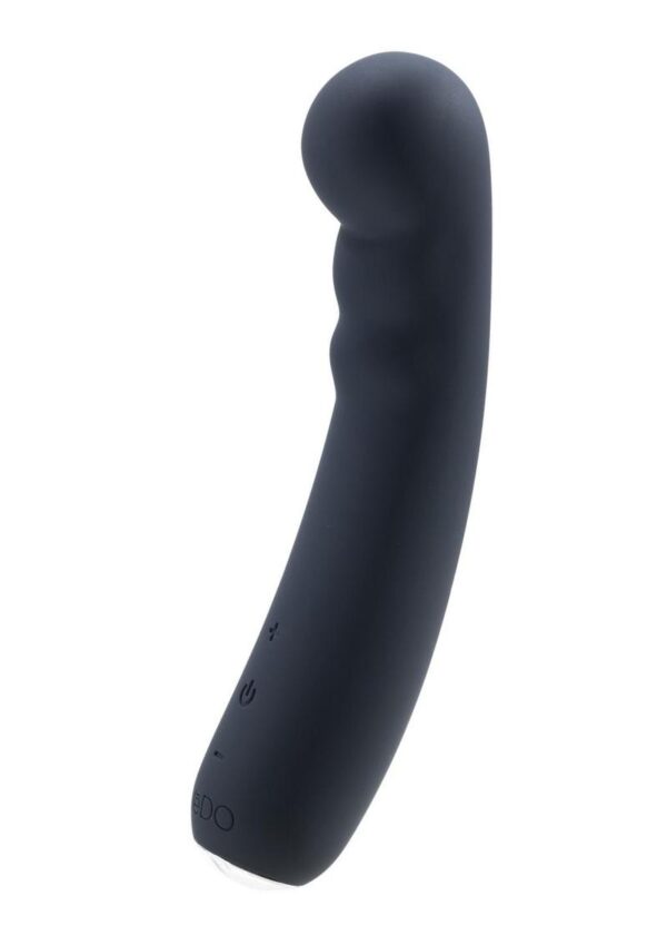 VeDO Midori Rechargeable Silicone G-Spot Vibrator - Just Black - Image 2