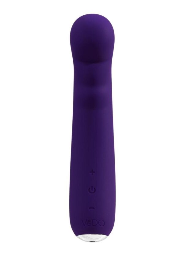 VeDO Midori Rechargeable Silicone G-Spot Vibrator - Deep Purple - Image 3