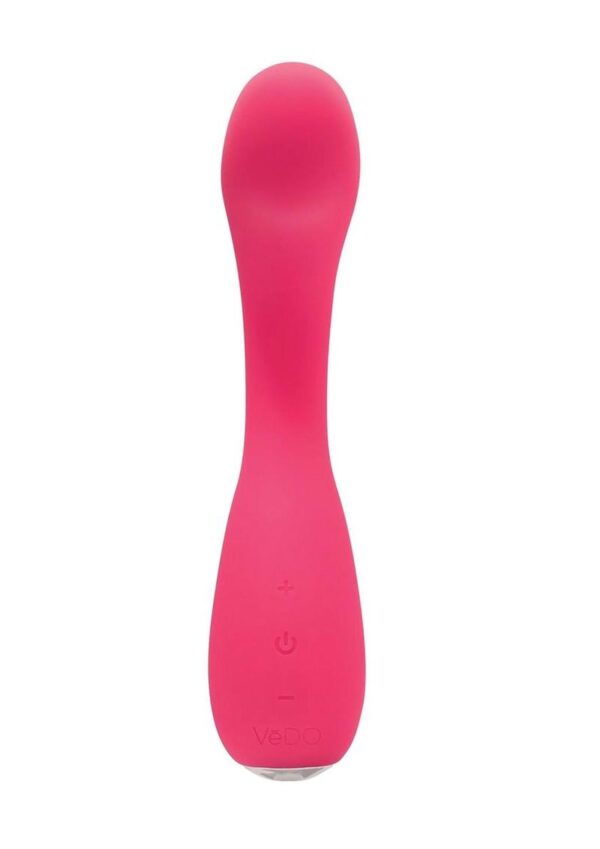 VeDo Desire Rechargeable Silicone G-Spot Vibrator - Pink - Image 3