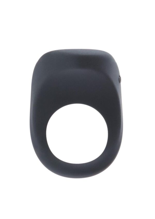 VeDO Drive Vibrating Silicone Cock Ring - Just Black - Image 4