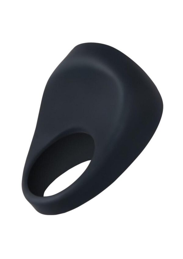 VeDo Driver Silicone Rechargeable Vibrating Cock Ring - Black - Image 3