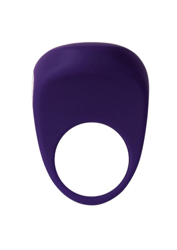 VeDo Driver Silicone Rechargeable Vibrating Cock Ring - Purple - Image 2