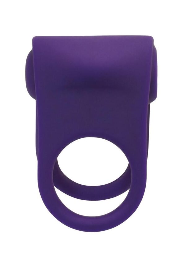 VeDo Hard Rechargeable Silicone Cock Ring - Purple - Image 2