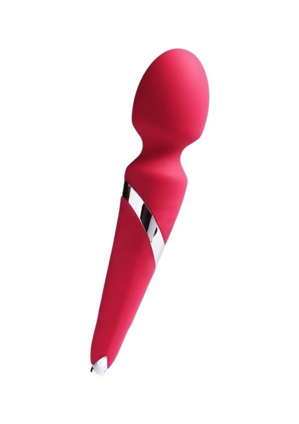 VeDO Wanda Rechargeable Silicone Wand Massager - Foxy Pink - Image 4