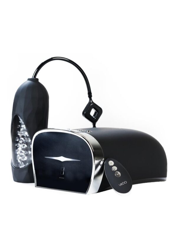VeDO Savvy The Hummer 2.0 BJ Machine Rechargeable Masturbator with Remote Control - Black - Image 2