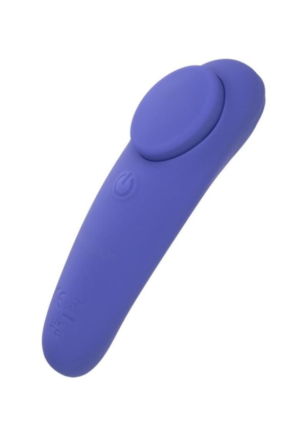 CalExotics Connect Panty Teaser Rechargeable Silicone App Compatible Panty Vibrator with Remote Control - Purple - Image 3