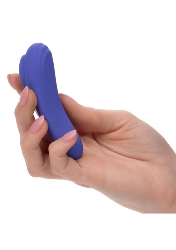 CalExotics Connect Panty Teaser Rechargeable Silicone App Compatible Panty Vibrator with Remote Control - Purple - Image 4
