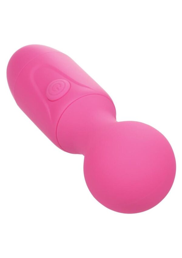 First Time Rechargeable Silicone Massager - Pink - Image 3