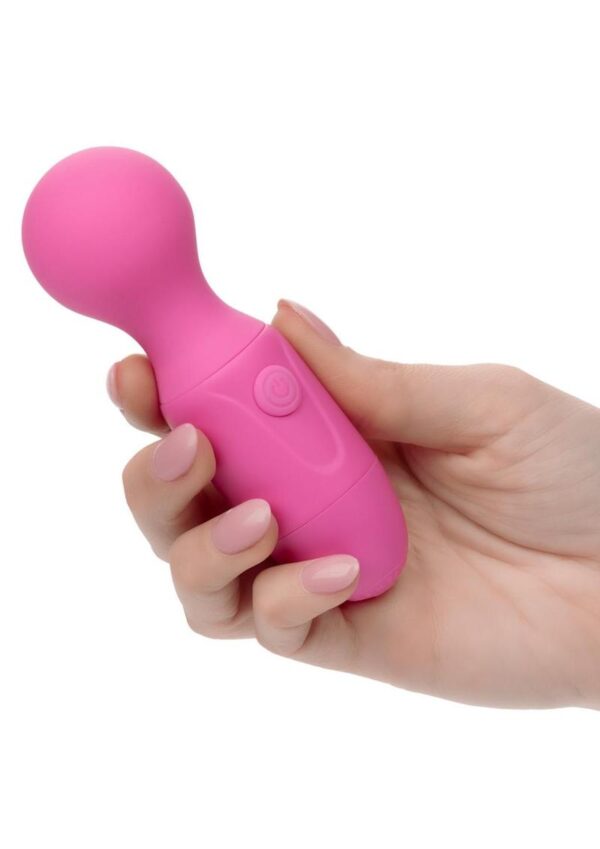 First Time Rechargeable Silicone Massager - Pink - Image 4