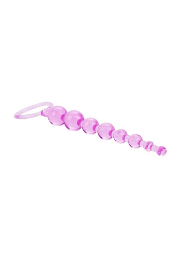First Time Love Anal Beads - Pink - Image 3
