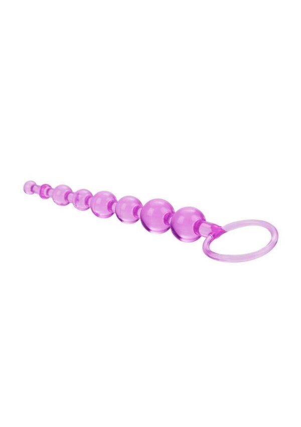 First Time Love Anal Beads - Pink - Image 4