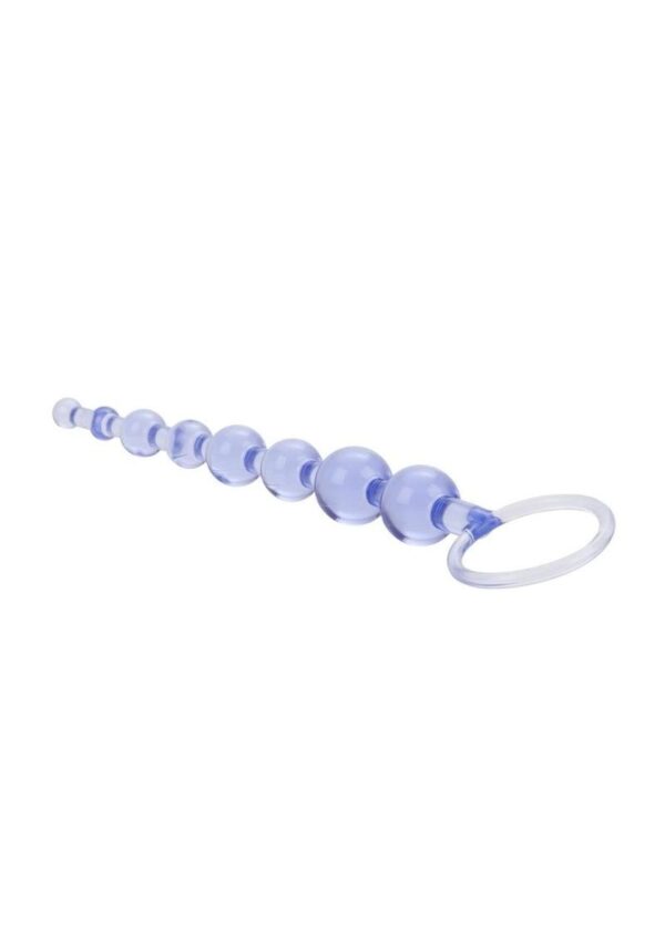 First Time Love Anal Beads - Purple - Image 3