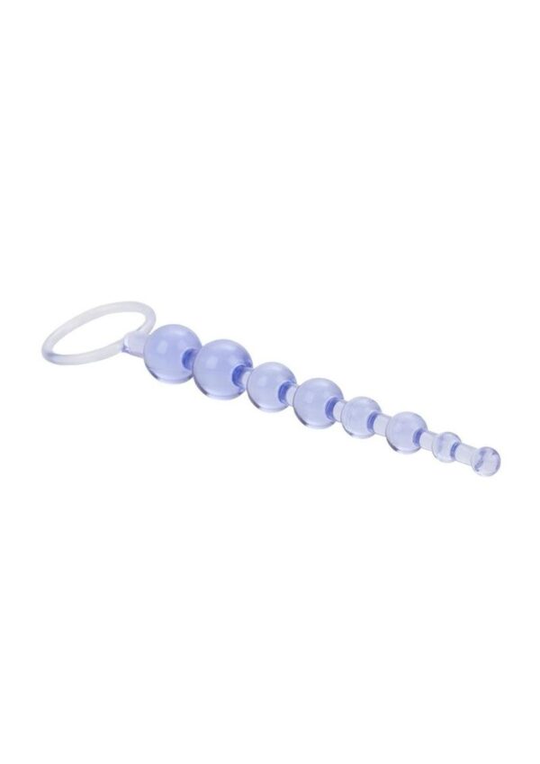 First Time Love Anal Beads - Purple - Image 4