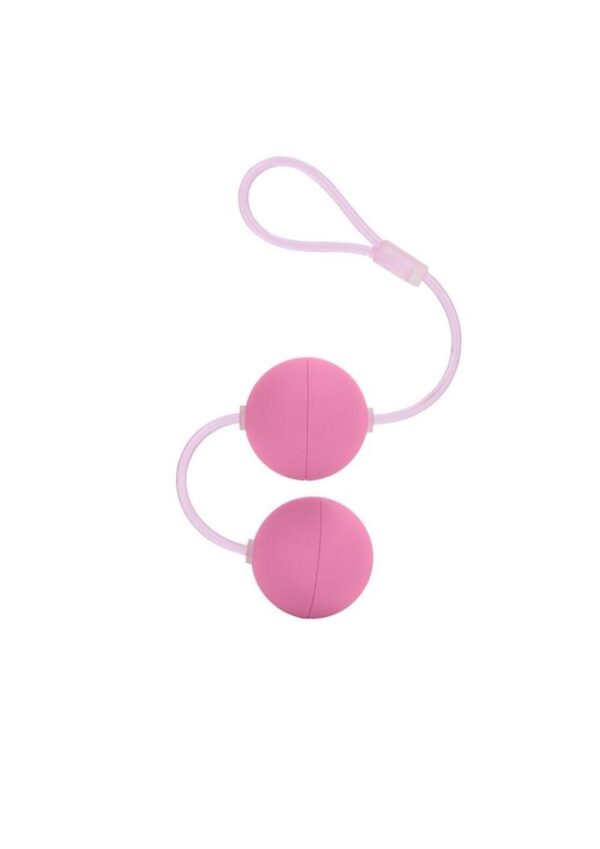 First Time Duo Lover Kegel Balls - Pink - Image 4