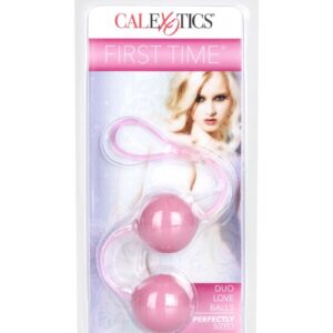 First Time Duo Lover Kegel Balls - Pink
