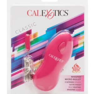 Whisper Micro Bullet with Wired Remote Control - Pink