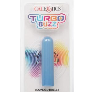 Turbo Buzz Rechargeable Rounded Bullet - Blue